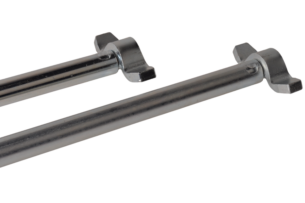 Cantonal Container/draaistangsluiting met handvat - inclusief stang