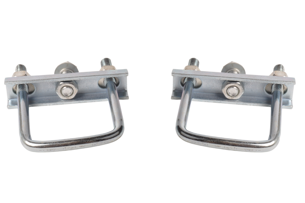 Cantonal disselklemmen voor neuswielklem vierkant (48 mm) voor koker 60mm ( 2 stuks)