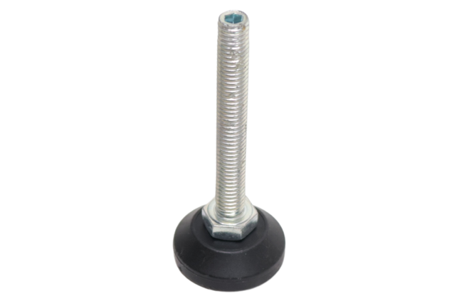 Cantonal Draaibare stelvoet 30 mm - M8x60 mm met binnenzeskant