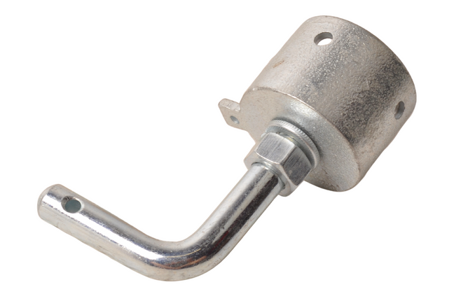 Cantonal Eindstuk borststang paardentrailer 53x43 mm - 90 graden