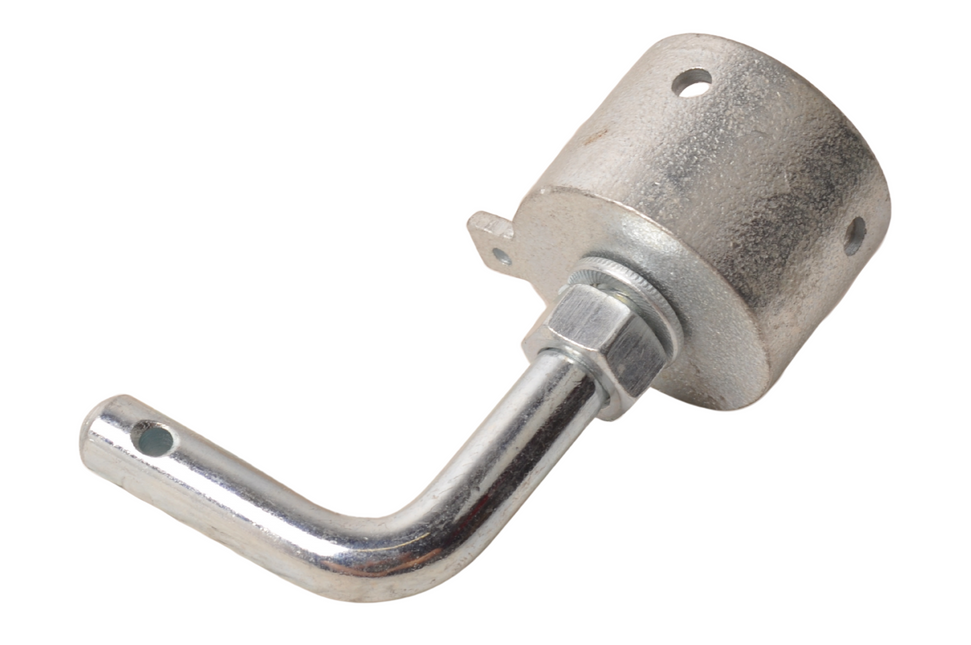 Cantonal Eindstuk borststang paardentrailer 53x43 mm - 90 graden