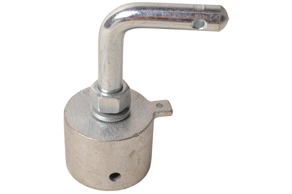 Cantonal Eindstuk borststang paardentrailer 53x43 mm - 90 graden