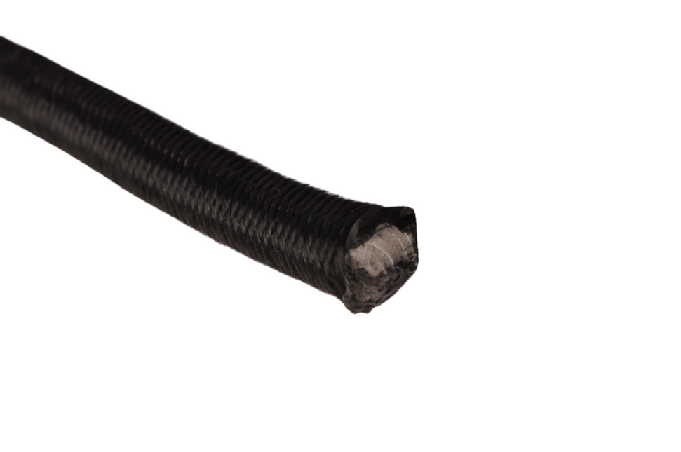 Cantonal Elastiek met polyester mantel per meter (8 mm)