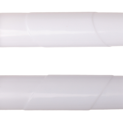Cantonal Fort witte kruiwagen handvatten - hard rubber - binnen diameter circa 30 mm - set van 2 stuks