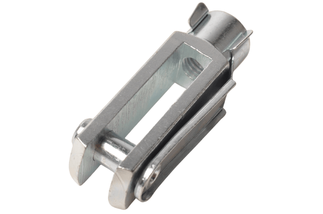 Cantonal Gaffel met borgclip M8 x 32