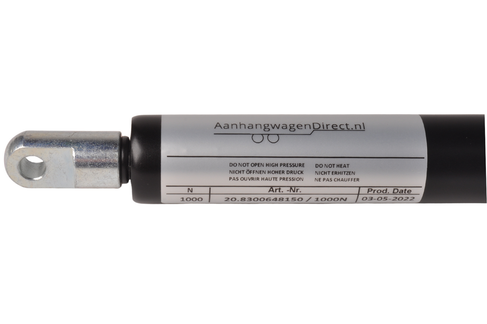 Cantonal Gasveer paardentrailer 700 mm - 1000N tot 2500N