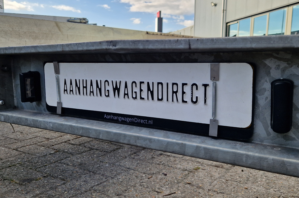 Cantonal HA-CLIP klemset met veren - geschikt voor bevestiging van groene kentekenplaat