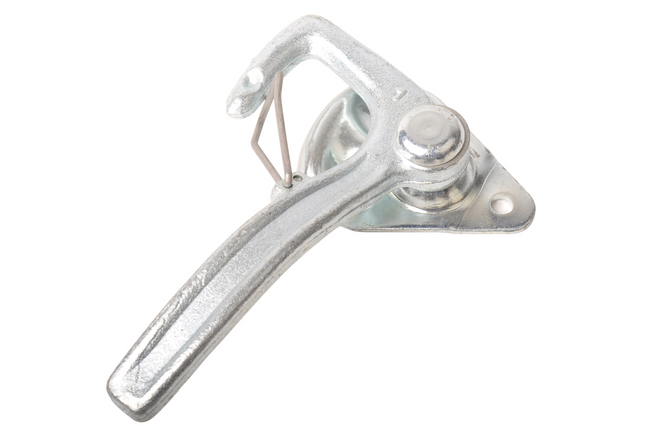 Cantonal Haaksluiting RECHTS groot met veer (grote bevestigingsplaat)