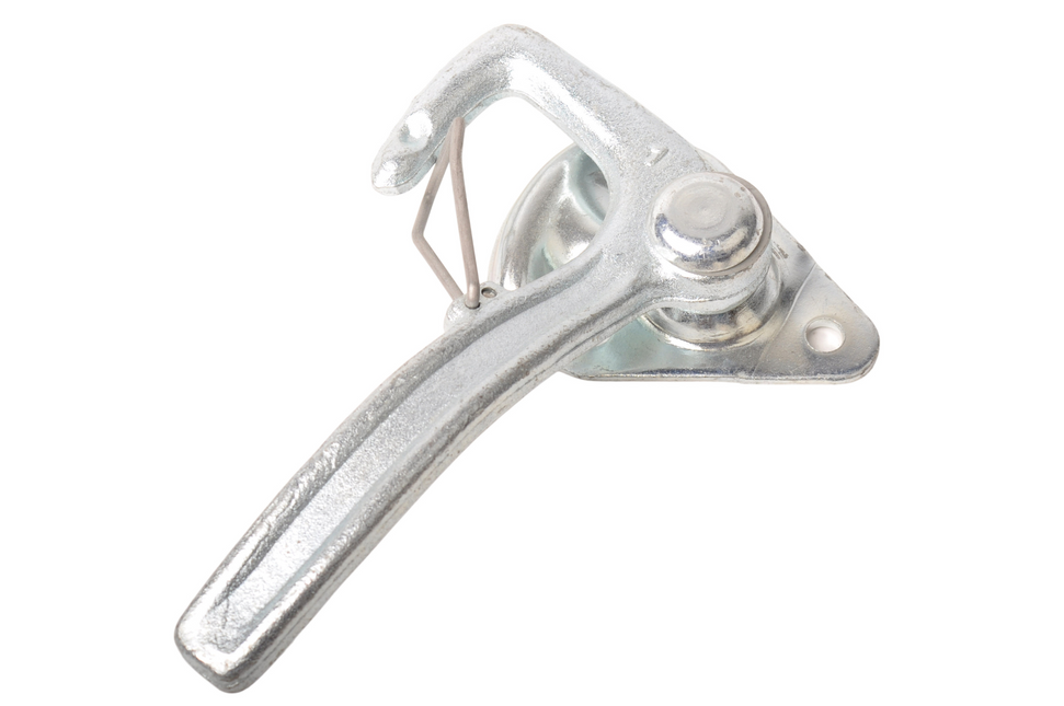 Cantonal Haaksluiting RECHTS groot met veer (grote bevestigingsplaat)