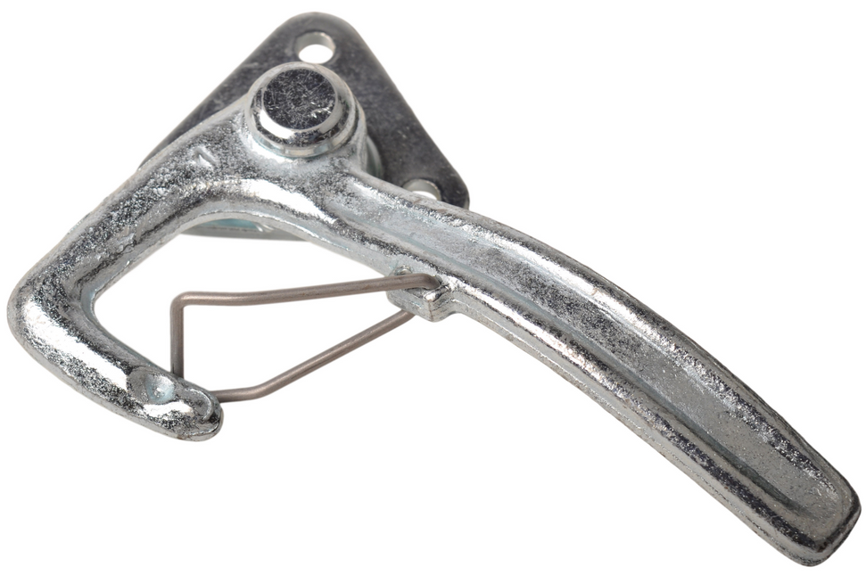 Cantonal Haaksluiting RECHTS klein type 1 met veer (kleine bevestigingsplaat)