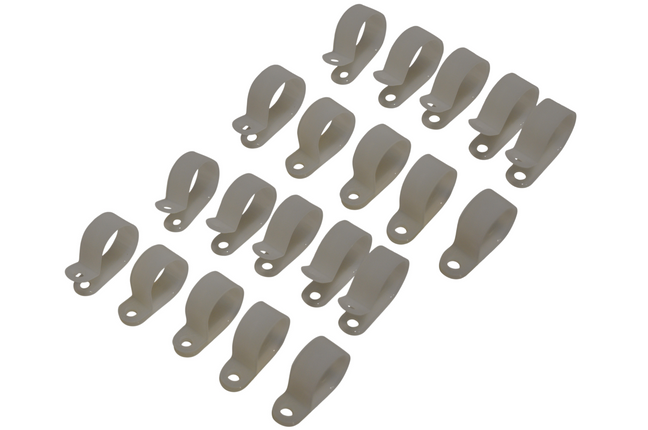 Cantonal Kabelbeugel ( 20,6 mm binnen dm) voor bevestiging verlichtingskabel - 20