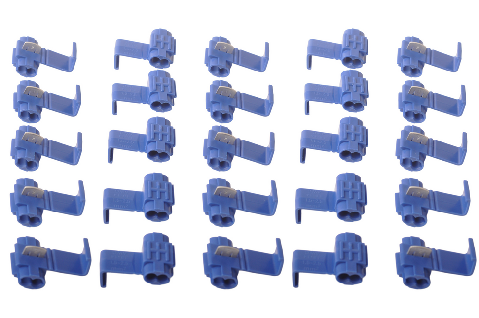 Cantonal Kabelschoen aftakklem enkel - 1-2,5 mm² - 25 stuks