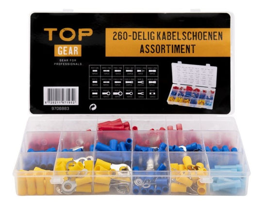 Cantonal Kabelschoenen assortiment 260-delig