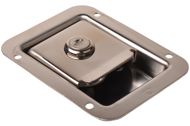 Cantonal Kofferslot RVS 120x90 mm gelijksluitend