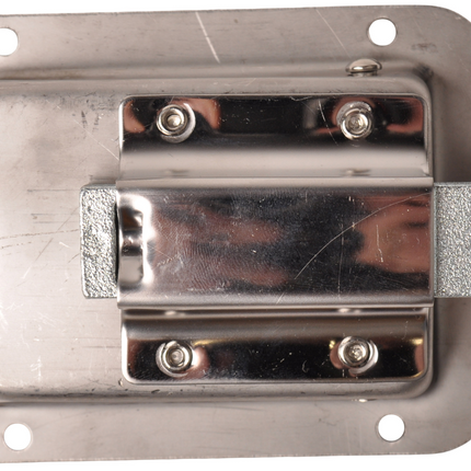 Cantonal Kofferslot RVS 120x90 mm gelijksluitend