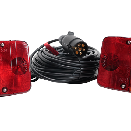 Cantonal Magnetische verlichtingsset - 12 meter hoofdkabel - ideaal voor bootrailers