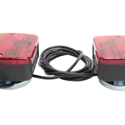 Cantonal Magnetische verlichtingsset - 12 meter hoofdkabel - ideaal voor bootrailers
