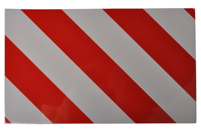 Cantonal Markeringsbord uitstekende lading 33x20 cm FOAM - voorzien van plakstrip