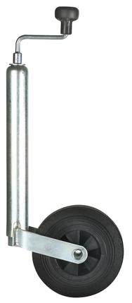 Cantonal Neuswiel voor aanhangwagen/trailer - rond 48 mm - kunststof velg