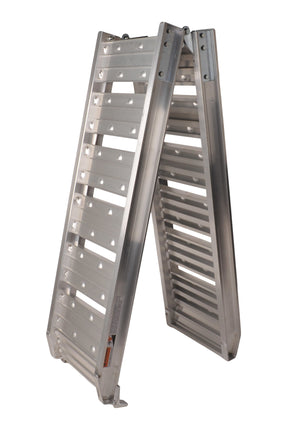 Cantonal Opklapbare aluminium oprijplaat - 200 kg draagvermogen - 1800x300 mm