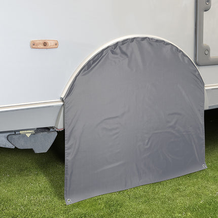 Cantonal Polyester bandenhoes caravan - weerbestendig