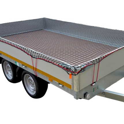 Cantonal Premium aanhangernet - maasnet - 220x150 cm - inclusief elastiek rondom - UV bestendig