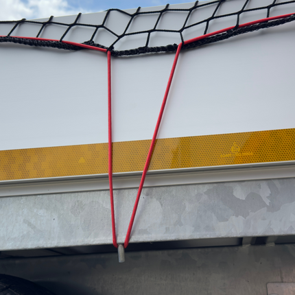 Cantonal Premium aanhangernet - maasnet - 220x150 cm - inclusief elastiek rondom - UV bestendig