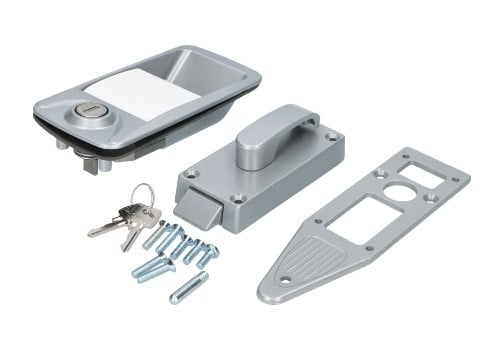 Cantonal Rhiwa Quality caravandeurslot rechts - geschikt voor deuren van 25 mm dikte - Sleutelnummer MC05 - Stalen behuizing