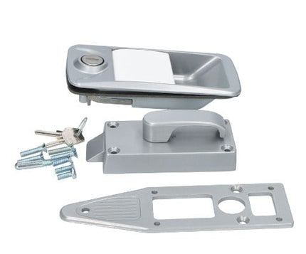 Cantonal Rhiwa Quality caravandeurslot rechts - geschikt voor deuren van 25 mm dikte - Sleutelnummer MC05 - Stalen behuizing