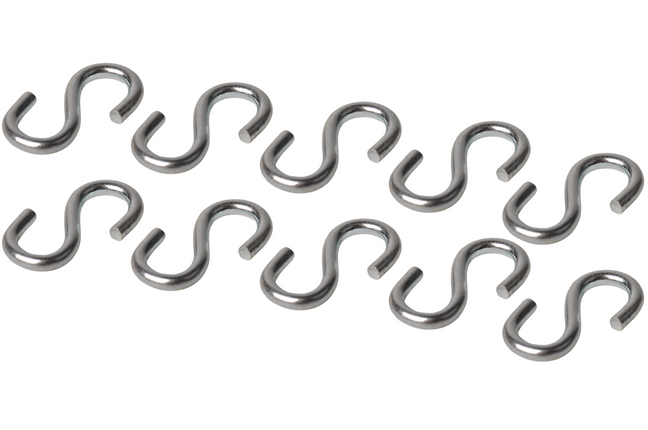 Cantonal S-haak 35x4 mm - 10 stuks
