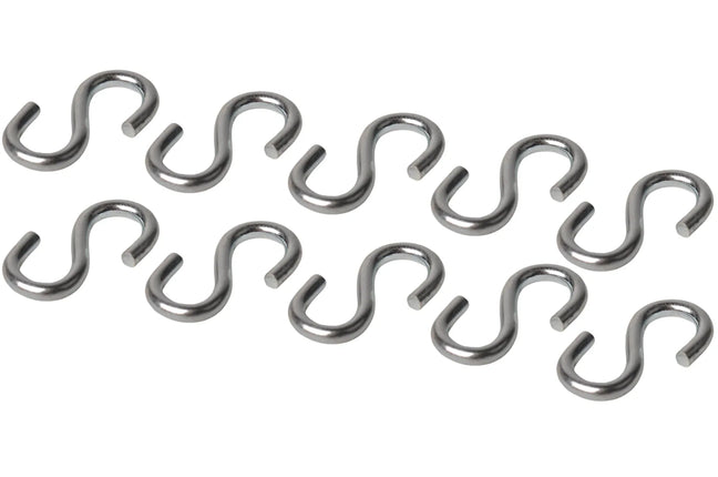 Cantonal S-haak 35x4 mm - 10 stuks