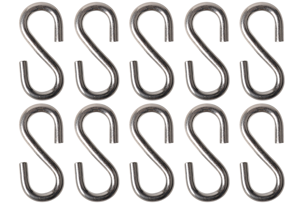 Cantonal S-haak 70x7 mm - 10 stuks