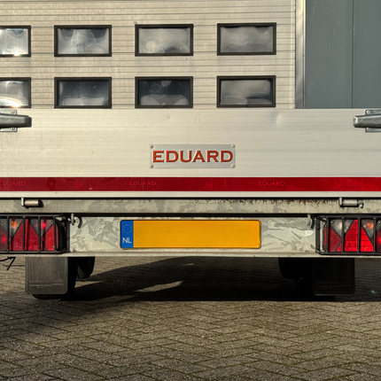 Cantonal Set van 2 zwarte stalen beschermrekken - 250x140x65 mm - geschikt voor grote achterlichten