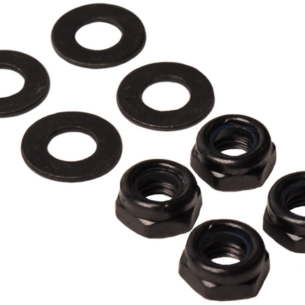 Cantonal Set van 2 zwarte stalen beschermrekken - 250x140x65 mm - geschikt voor grote achterlichten