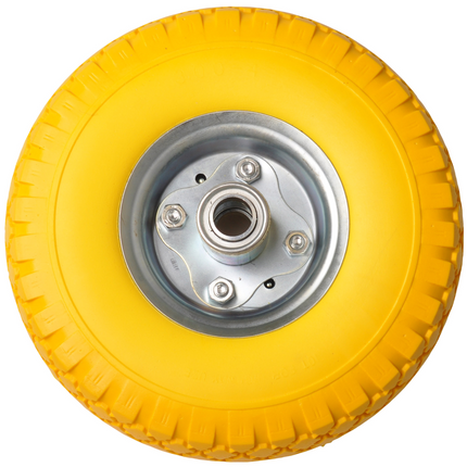 Cantonal Set van twee premium 3.00-4 anti lek steekwagenwielen - 20 mm naafdiameter - 55 mm naaflengte