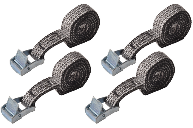 Cantonal Sjorband grijs 80x1,6 cm (150 kg) - set van 4 stuks