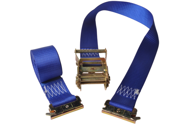 Cantonal Spanband 400x5 cm 2-delig met ratel en vastzetring (500 kg)