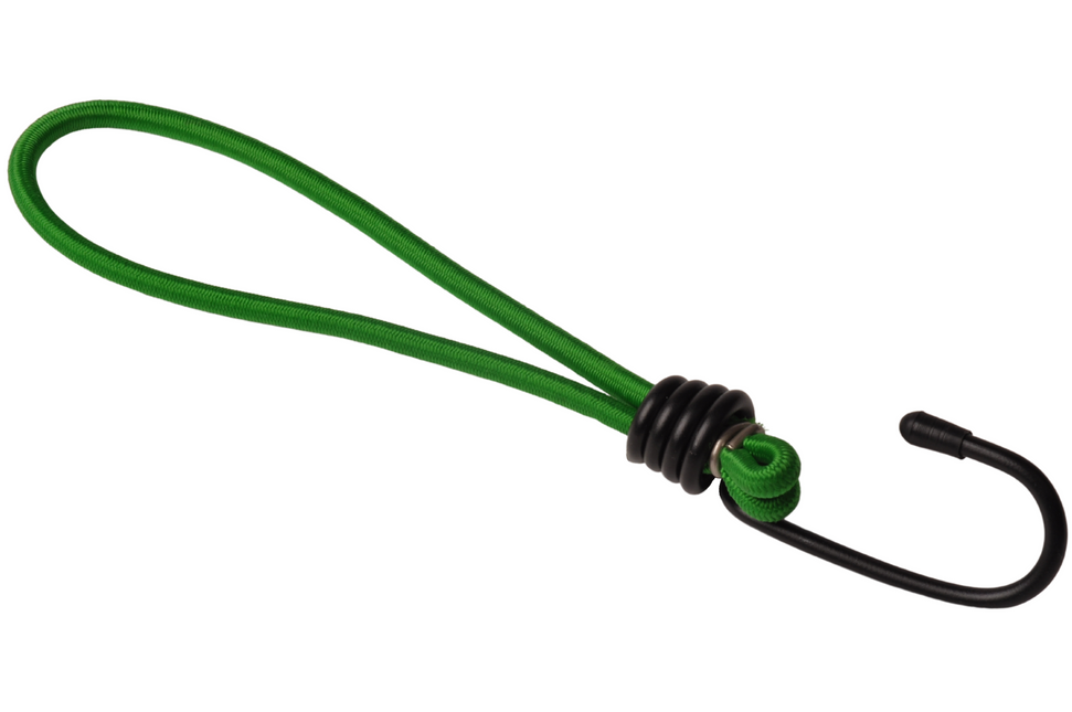 Cantonal Spanelastiek met haak (groen) 230 mm