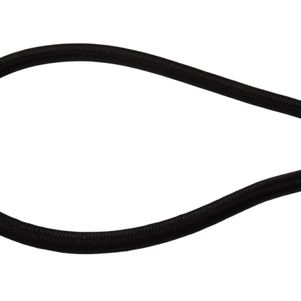 Cantonal Spanelastiek met haak (zwart) 230 mm