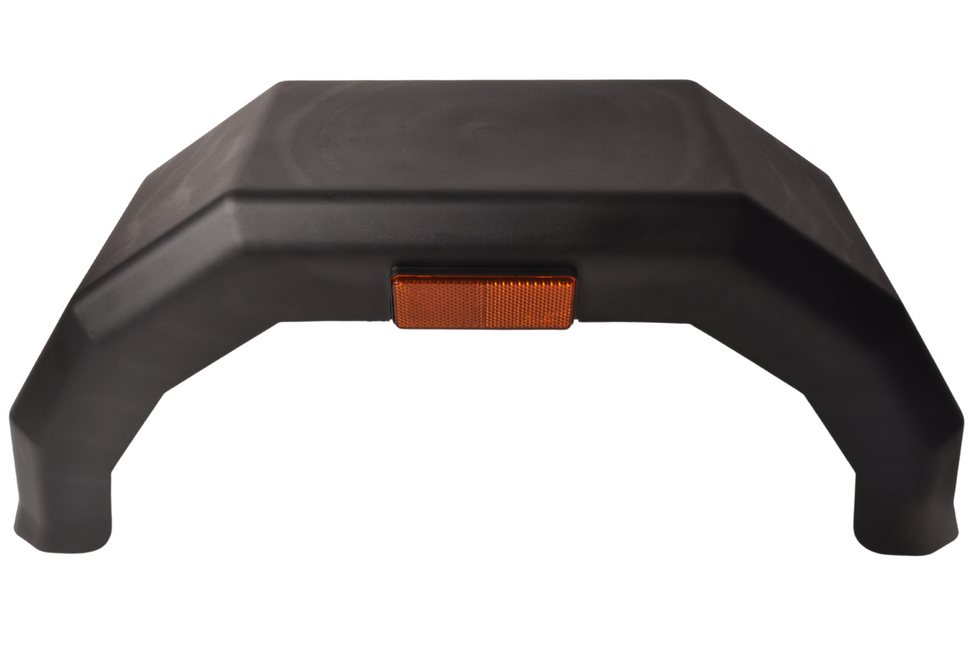 Cantonal Spatbord kunststof 10 inch 610x150x250 mm - inclusief zijreflector