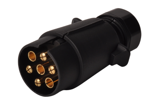 Cantonal Stekker 7 polige vlakstekker van kunststof