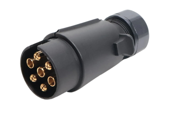 Cantonal Stekker 7 polige vlakstekker van kunststof