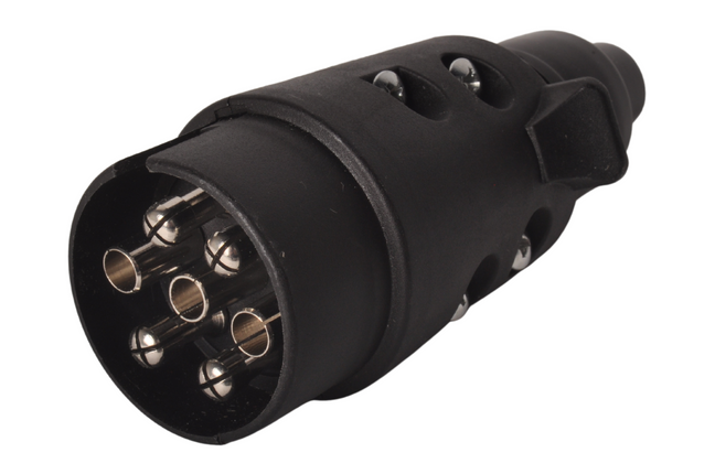 Cantonal Stekker in 7-polige uitvoering met schroefaansluiting