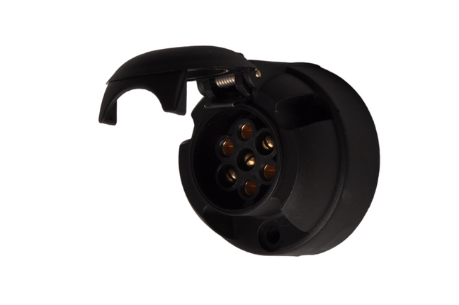 Cantonal Stekkerdoos 7 polig PVC met mistlampafschakeling