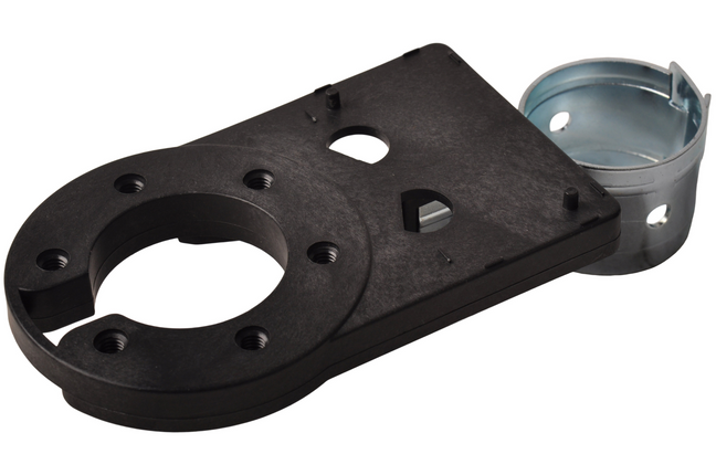 Cantonal Stekkerdooshouder met klem voor montage op trekhaak