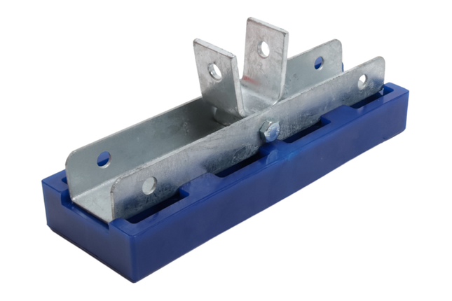 Cantonal Stootkussen op houder- verstelbaar - zwart - 300x100x30 mm