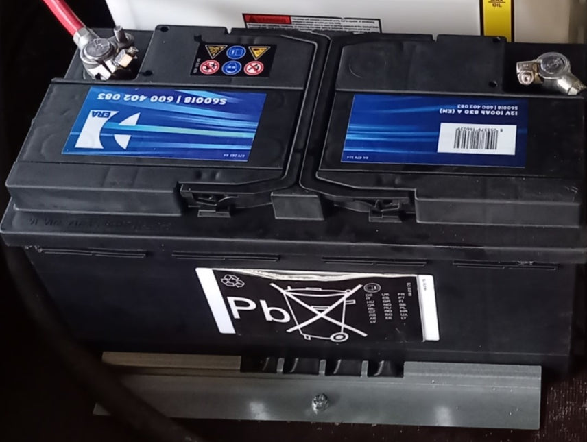 Cantonal Strip accubak voor bevestiging accu 3-zijdige kipper