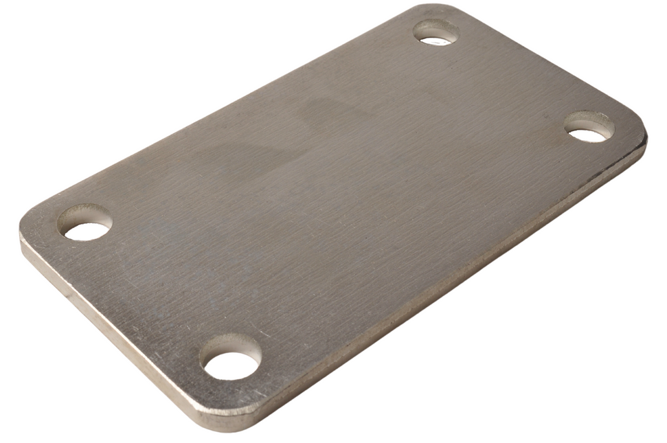 Cantonal Stroppenplaat 140x80x6 mm