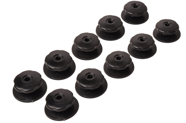 Cantonal Touwhaken inclusief schroeven - 10 stuks