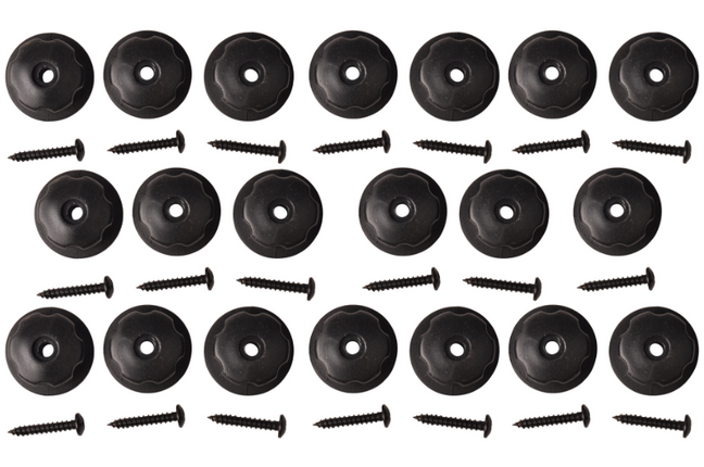 Cantonal Touwhaken inclusief schroeven 20 stuks